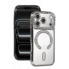 Apple iPhone 17 Pro Joke Simli Magneticsafe Kılıf - Gümüş