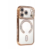 Apple iPhone 17 Pro Joke Simli Magneticsafe Kılıf - Turuncu