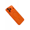 Apple iPhone 17 Pro Jota Lensli Magsafe Kapak - Turuncu
