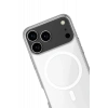 Apple iPhone 17 Pro Kılıf Magneticsafe Şeffaf Silikon - Şeffaf