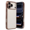 Apple iPhone 17 Pro Lensli Silikon - Çöl Titanyum