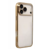 Apple iPhone 17 Pro Lensli Silikon - Gold