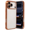 Apple iPhone 17 Pro Lensli Silikon - Turuncu