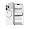 Apple iPhone 17 Pro Live Diamond Magsafe Kapak - Şeffaf