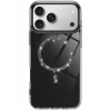 Apple iPhone 17 Pro Live Diamond Magsafe Kapak - Siyah