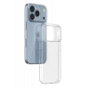 Apple iPhone 17 Pro Lüx Şeffaf Silikon - Şeffaf
