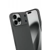 Apple iPhone 17 Pro Max Auto Focus Karbon Kapak - Gri
