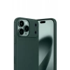 Apple iPhone 17 Pro Max Auto Focus Karbon Kapak - Koyu Yeşil
