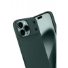 Apple iPhone 17 Pro Max Auto Focus Karbon Kapak - Koyu Yeşil