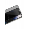 Apple iPhone 17 Pro Max Bilvis 3X AR Hayalet Cam Ekran Koruyucu - Siyah