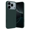 Apple iPhone 17 Pro Max First Silikon - Koyu Yeşil