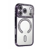 Apple iPhone 17 Pro Max Joke Simli Magneticsafe Kılıf - Derin Mor