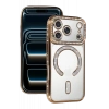 Apple iPhone 17 Pro Max Joke Simli Magneticsafe Kılıf - Gold
