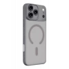 Apple iPhone 17 Pro Max Jota Lensli Magsafe Kapak - Titan Gri