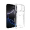Apple iPhone 17 Pro Max Kart Şeffaf Silikon - Şeffaf