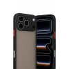 Apple iPhone 17 Pro Max Kılıf Montreal Silikon Kapak - Siyah