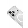 Apple iPhone 17 Pro Max Kılıf Pc Real Magsafe Kapak - Şeffaf