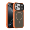 Apple iPhone 17 Pro Max Megane Magsafe Kapak - Turuncu