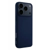 Apple iPhone 17 Pro Max Nano içi Kadife Silikon - Lacivert