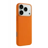 Apple iPhone 17 Pro Max Nano içi Kadife Silikon - Turuncu