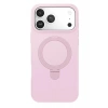 Apple iPhone 17 Pro Max Regal Magsafe Standlı Kapak - Açık Pembe