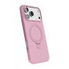 Apple iPhone 17 Pro Max Regal Magsafe Standlı Kapak - Açık Pembe