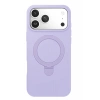 Apple iPhone 17 Pro Max Regal Magsafe Standlı Kapak - Lila