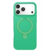 Apple iPhone 17 Pro Max Regal Magsafe Standlı Kapak - Yeşil