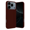 Apple iPhone 17 Pro Nano içi Kadife Silikon - Bordo