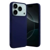 Apple iPhone 17 Pro Nano içi Kadife Silikon - Lacivert