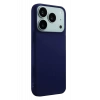 Apple iPhone 17 Pro Nano içi Kadife Silikon - Lacivert