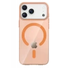 Apple iPhone 17 Pro PC Blank Magsafe Kapak - Turuncu