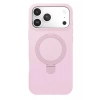 Apple iPhone 17 Pro Regal Magsafe Standlı Kapak - Açık Pembe