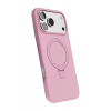 Apple iPhone 17 Pro Regal Magsafe Standlı Kapak - Açık Pembe
