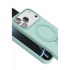Apple iPhone 17 Pro Regal Magsafe Standlı Kapak - Su Yeşili