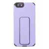 Apple iPhone 6 Kılıf Mega Standlı Silikon - Lila