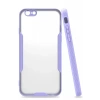 Apple iPhone 6 Kılıf Platin Silikon - Lila