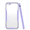 Apple iPhone 6 Kılıf Platin Silikon - Lila