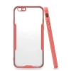 Apple iPhone 6 Kılıf Platin Silikon - Pembe