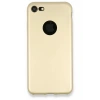 Apple iPhone 7 Kılıf First Silikon - Gold