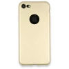 Apple iPhone 7 Kılıf First Silikon - Gold