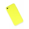 Apple iPhone 7 Kılıf Nano içi Kadife Silikon - Sarı