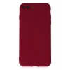 Apple iPhone 7 Plus Kılıf First Silikon - Bordo