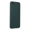 Apple iPhone 7 Plus Kılıf First Silikon - Koyu Yeşil