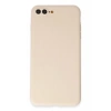 Apple iPhone 7 Plus Kılıf First Silikon - Krem