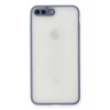 Apple iPhone 7 Plus Kılıf Montreal Silikon Kapak - Gri