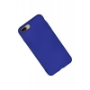 Apple iPhone 7 Plus Kılıf Nano içi Kadife Silikon - Lacivert
