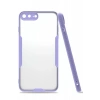 Apple iPhone 7 Plus Kılıf Platin Silikon - Lila