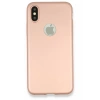 Apple iPhone X Kılıf First Silikon - Rose Gold