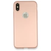 Apple iPhone X Kılıf First Silikon - Rose Gold